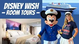 Disney Cruise Room Tour | Best on a Budget | Accessible & Regular Stateroom w/ Verandah| Disney Wish