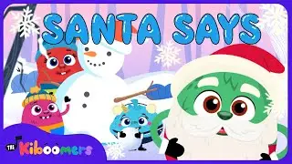 Santa Says Christmas Song by The Kiboomers - Simon Says Follow the Leader Songs