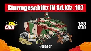 Sd.Kfz. 167 Sturmgesch&uuml;tz IV (Stug IV) - Limited Edition - tank destroyer in 1:28 scale - 2575 #cobi