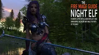 Fire Mage Leveling 1-31 with Night Elf (Guide for newcomers. BFA 2020)