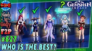 BEST ON BANNER? Kokomi, Wanderer, Yanfei, Rosaria? | Ep627 Noob to Godly F2P Genshin Impact DroydTDR