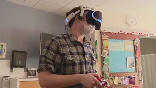 Gaming, virtual reality help patients escape while easing anxiety