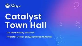 Project Catalyst Weekly Town Hall - recurring