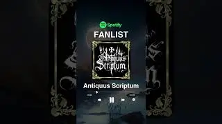 Antiquus Scriptuum Fanlist
