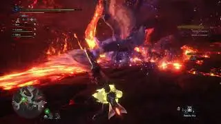 MONSTER HUNTER WORLD LUNASTRA VS GLAIVE INSECTO 5