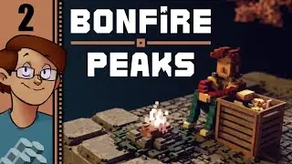 Let's Play Bonfire Peaks Part 2 - The Crate Tower