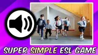 Energetic ESL Listening & Vocab Game for Kids: Touch Race