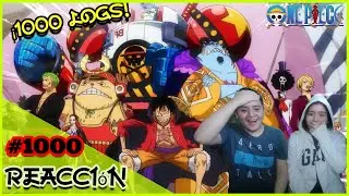 &iexcl;El cap&iacute;tulo m&aacute;s especial y emotivo! &iexcl;Todos los Mugiwaras unidos! | One Piece Cap&iacute;tulo 1000 REACCI&Oacute;N