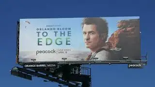 Orlando Bloom To The Edge Billboard Sunset Blvd Los Angeles California USA June 13, 2024