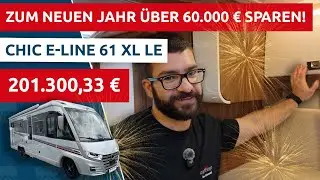 Luxus Wohnmobil Angebot zum neuen Jahr 🚐✨ Carthago Chic e-Line mit über 60.000 € Preisvorteil‼️(249)
