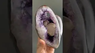 Amethyst heart geode 💖