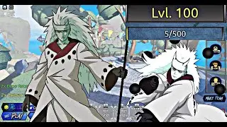 (CODES) LVL.100 Madara Six Paths Mythical Showcase in Anime Mania