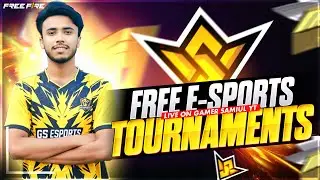 🔴 LIVE: Free Fire FREE Esports Tournament 🏆GS ESPORTS Organization | Gamer Samiul YT