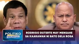 Rodrigo Duterte may mensahe sa kaarawan ni Bato Dela Rosa