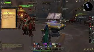 Embassy Visitor Log signed WoW