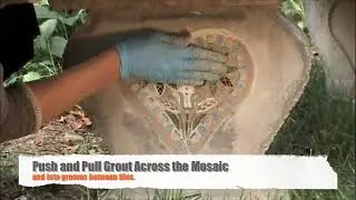 Creating a Vertical Mount Mosaic for Your Garden Using NO Days Mosaic Mesh