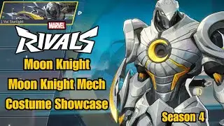 Moon Knight | Moon Knight Mech MCU Costume Showcase | Marvel Rivals Season 4 Early Access