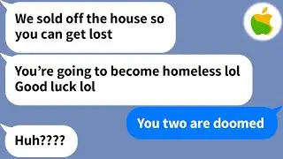 【Apple】 My mom and sister sold the house and thought I would become homeless but...