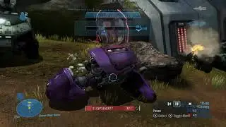 Halo Reach warthog Surprise laser overkill