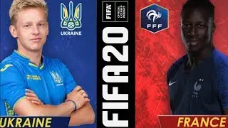 ЗИНЧЕНКО УНИЧТОЖИЛ МЕНДИ В FIFA 20 В МАТЧЕ УКРАИНА &ndash; ФРАНЦИЯ