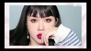 【Ryoko】Cat eye makeup tutorial |  look good on photo
