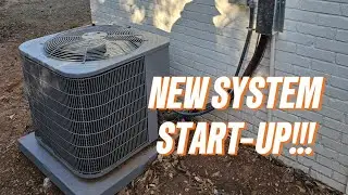 System Start Up On Tempstar Heat Pump