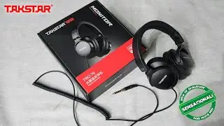 Unboxing (desembalando) TAKSTAR  Pro 70