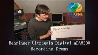 Запись ударных Behringer Ultragain Digital ADA8200