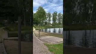 Somewhere in Markaryd , Sweden 🇸🇪 #summer  #lake # water # beauty#  #travel #views #ytshorts #shorts