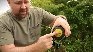 Ryobi 40V Weed Eater - Replacing the Trimmer String Line