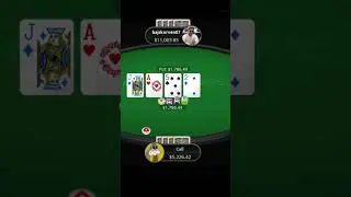 Flopping the Nuts and Facing Aggression. #poker