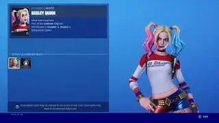 *NEW* HARLEY QUINN SKIN IN FORTNITE! (SELECTABLE STYLES)