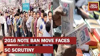 SC  Verdict On Plea Challenging Constitutional Verdict Of 2016 Demonetisation Today