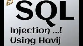 SQL Injection with Havij!