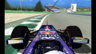 rFactor F1 VFR 2014 2.0 Mod - Onboard lap at Spielberg