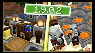 Играю майнкрафт 1.9.0.2 и делаю обзор