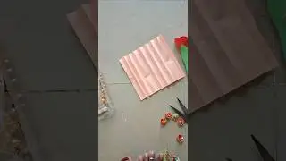 Beautiful and Easy Paper Wall Hanging  / Paper Craft For Home Decoration #shorts #youtubeshorts #diy