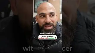 Police phone call update on the Brett Holmes fraud situation