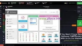 Z Force Signal Software | Make 7,000$ In 5 Minutes On IQ Option |