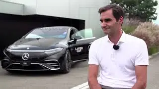Roger Federer on completing Rod Laver's calendar Grand Slam 