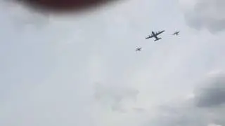 Buckingham Palace Fly Over