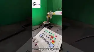 tank and dished end polishing  machine