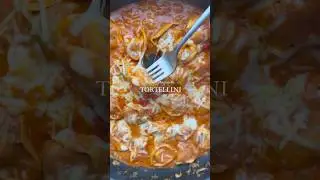 Quick and Easy Tomato Mozzarella Tortellini Recipe | Perfect for Weeknight Dinners #asmr