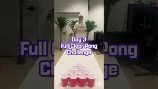 Day 3 of trying to clear an entire pong rack BEST ATTEMPT: 2