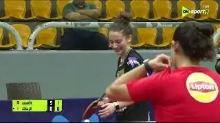 نهائي الدورة المجمعة الأولى للدوري الممتاز لتنس الطاولة سيدات