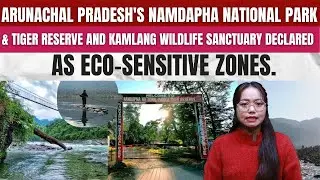 Arunachal Pradesh's Namdapha National Park & Tiger Reserve and Kamlang Wildlife Sanctuary Declared