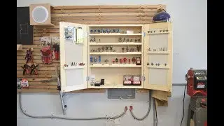 Build A Router Bit Cabinet