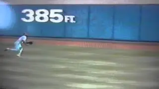 Brian McRae Robs Bernie Williams At Yankee Stadium!