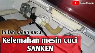 perbaikan keluhan yang sering terjadi pada mesin cuci Sanken