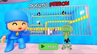 Pocoyo Prison Escape! 🚨🏃‍♂️ | Roblox Obby